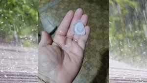 Chuvas com granizo são registradas em Gurupi; vídeo