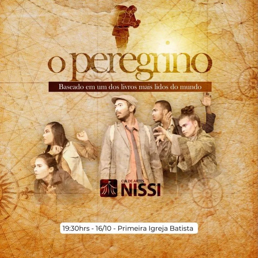Cia de Artes Nissi passa por Colinas com nova peça "O Peregrino"