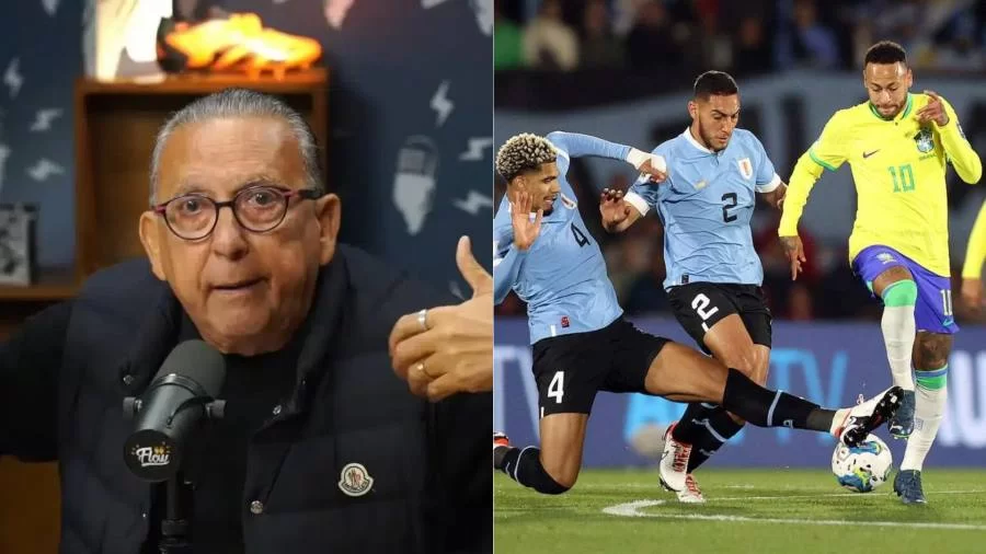 "Nunca vi um time tão ruim como esse!", diz Galvão Bueno sobre último jogo do Brasil