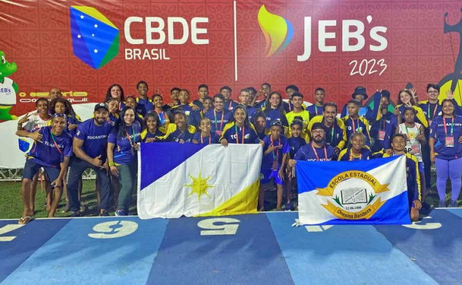 Delegação do Tocantins conquista mais oito medalhas nas modalidades individuais do JEB's