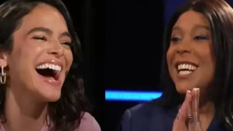 Bruna Marquezine cai na gargalhada ao ser questionada sobre "Um livramento"