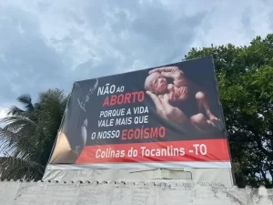 Caminhada contra o aborto será realizada nesta sexta-feira, 10, em Colinas do Tocantins