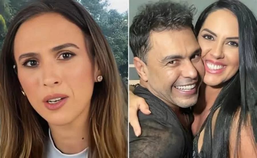 Tatá Werneck faz piada sobre situação de Graciele Lacerda e Zezé durante apresentação do Multishow