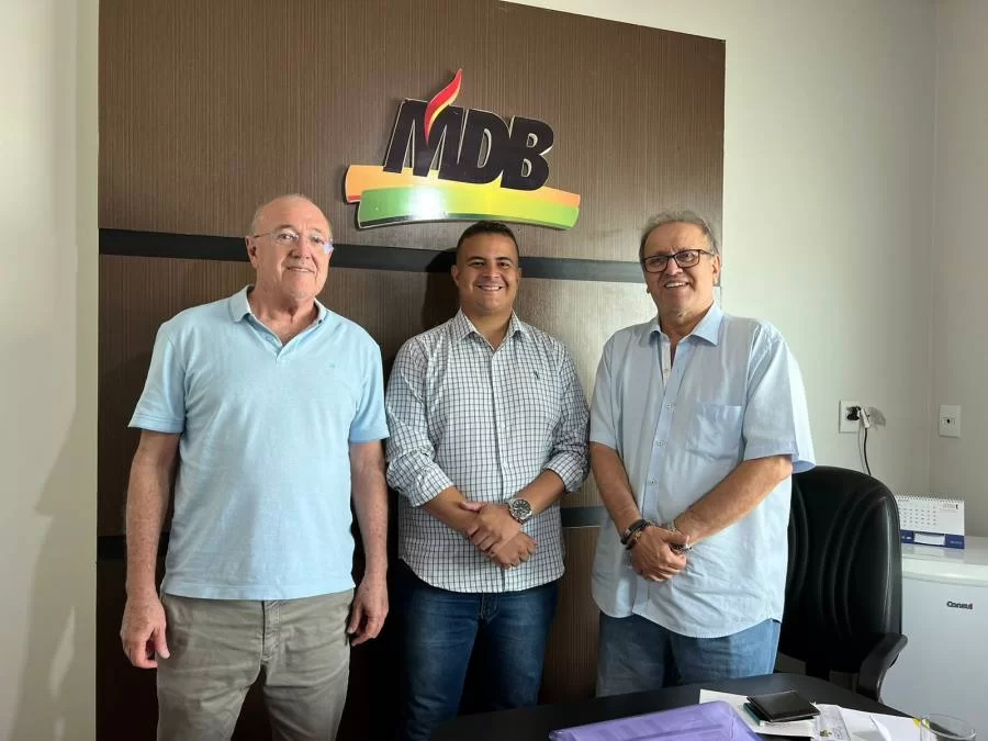 Leandro Coutinho visita Marcelo Miranda com foco nas eleições municipais de 2024