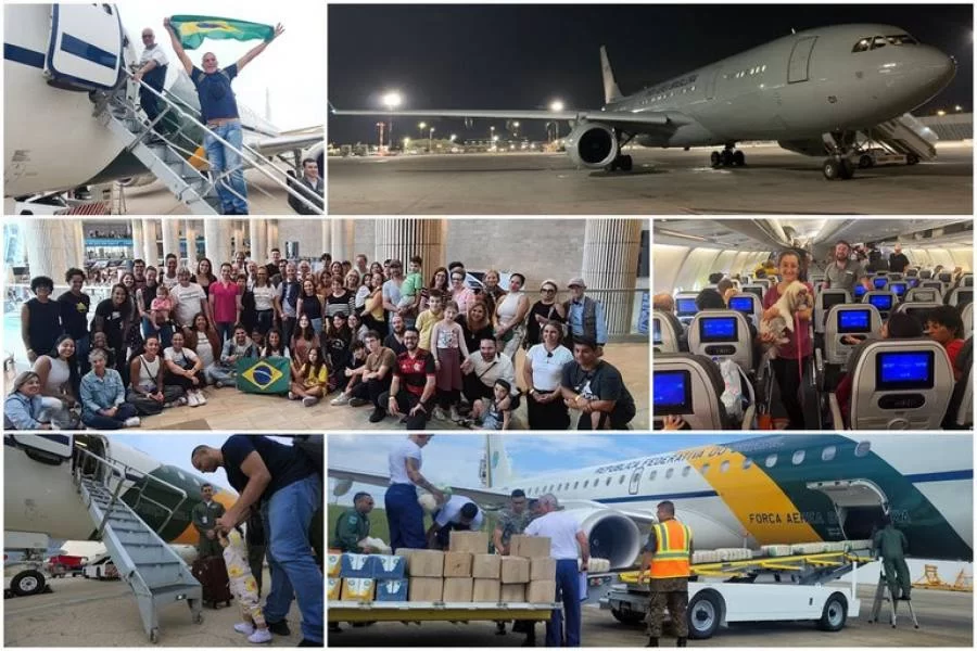 1.477 resgatados: conheça detalhes da Operação que trouxe de volta Brasileiros repatriados da Faixa de Gaza