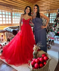 Vanessa Giácomo e Dom Casero: juntos em "Renda-se a um Natal feito Ã  mão"