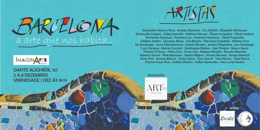 Art100 Gallery de Porto Alegre leva artistas para expor em Barcelona