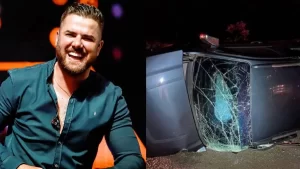 Cantor Zé Neto da dupla com Cristiano sofre acidente na BR-153; Assessoria diz que ele passa bem