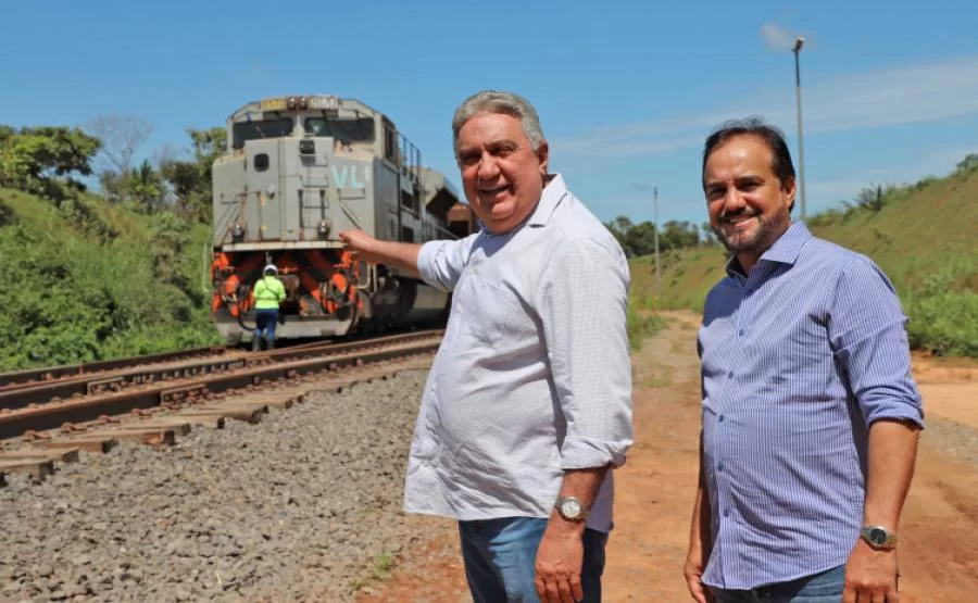 Laurez Moreira, visita o Terminal Integrador de Palmeirante da VLI no Tocantins