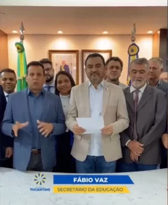 Governador Wanderlei Barbosa concede progressões aos servidores do quadro de Profissionais da Educação Básica