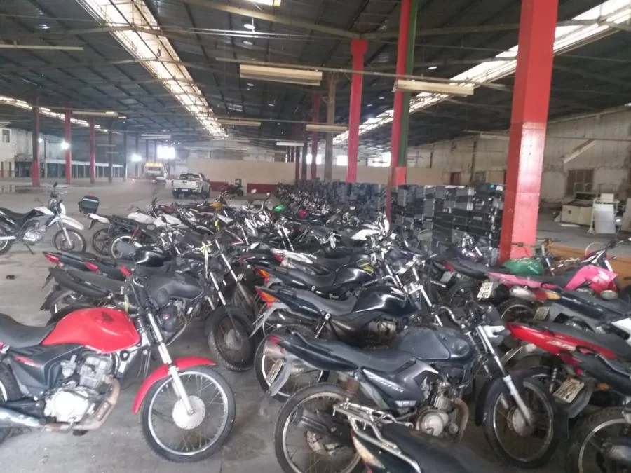 Mais de 400 veículos apreendidos vão a leilão nos pátios do Tocantins