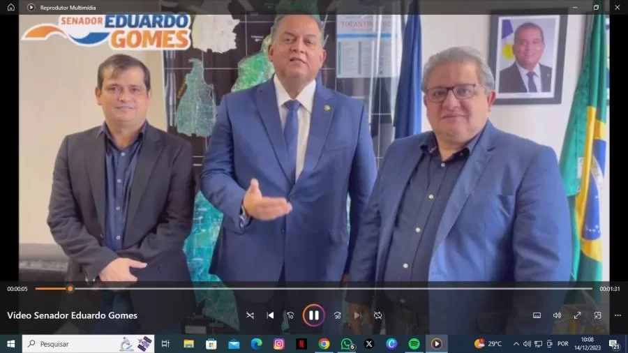 Senador Eduardo Gomes se une a prefeitos para defender derrubada do veto Ã  desoneração da folha de pagamento