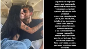 Ana Castela anuncia, pela segunda vez, término com Gustavo Mioto: "Não estamos no mesmo momento"