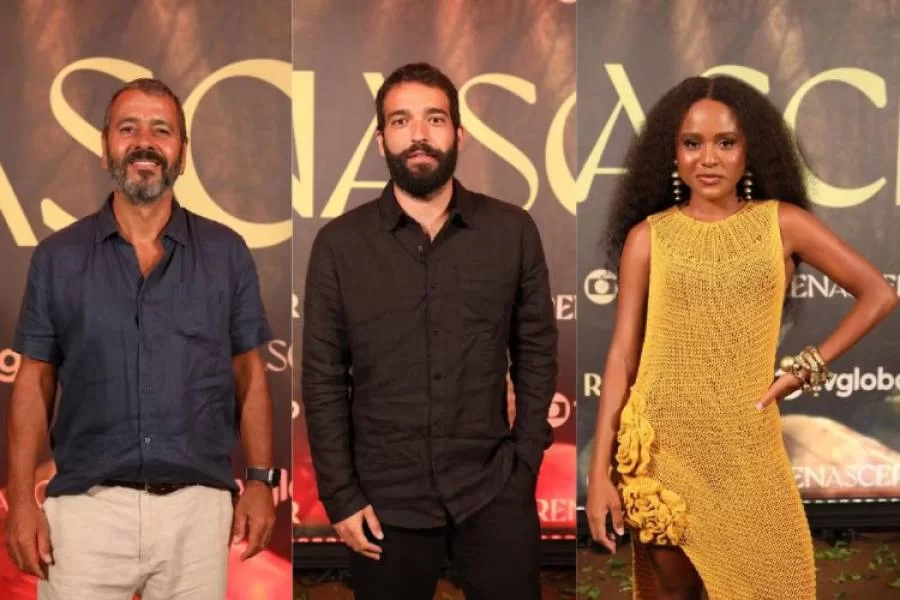 Globo promove festão de lançamento da novela "Renascer"; veja os bastidores