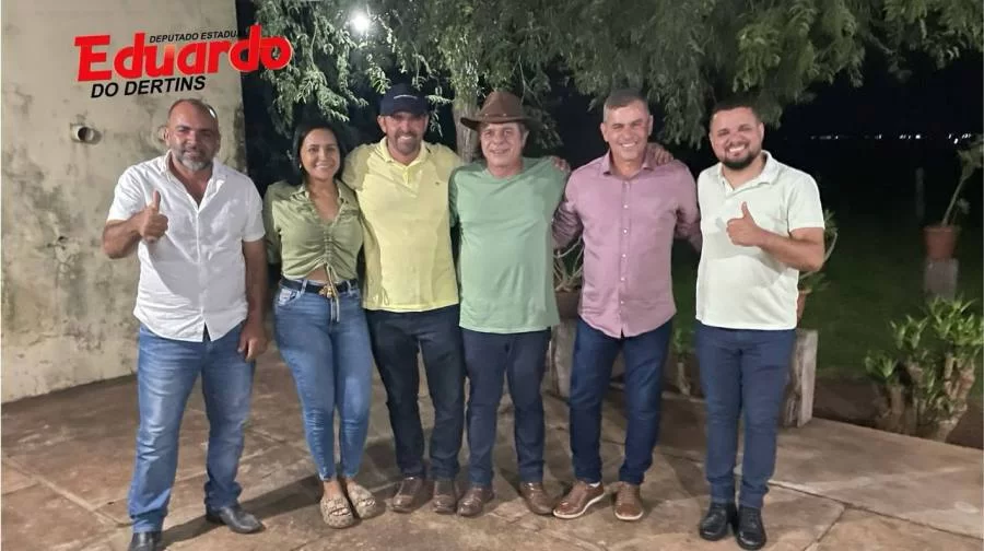 Deputado Eduardo do Dertins tem semana movimentada com lideranças locais de Bandeirantes e agendas em Colinas e Itaporã