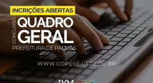 Prefeitura de Palmas abre inscrições para concurso público nesta segunda, 29, com salários de até R$ 5 mil