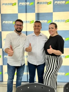 Leandro Coutinho, desiste do MDB e agradece " Miranda" pela disposição e bate martelo com o PSDB de Cinthia Ribeiro