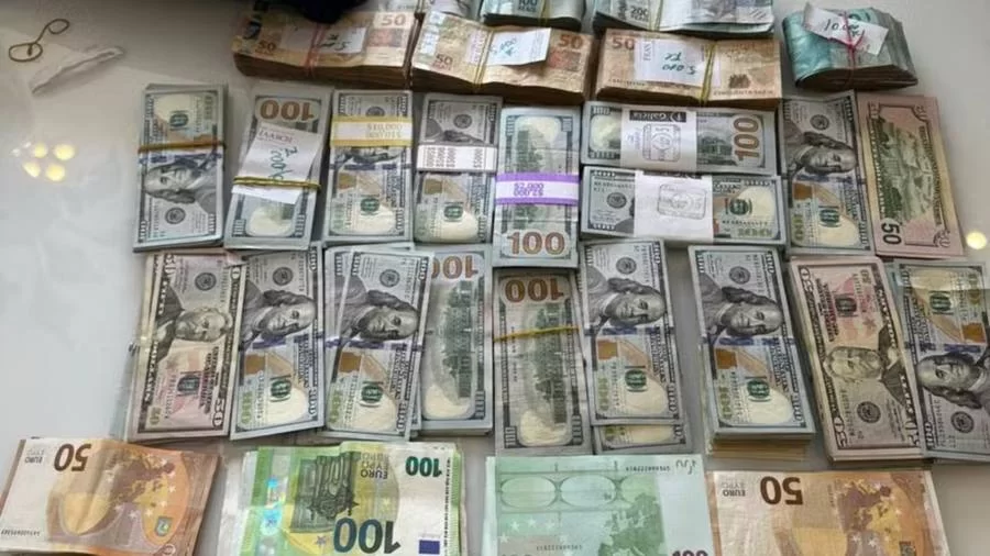 Dólares, euros e armas são apreendidos no Tocantins durante 25ª fase da Operação Lesa Pátria; operação foi deflagrada em mais 7