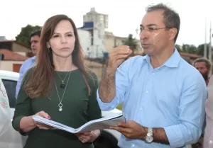 Wagner e Dorinha visitam obras e selam acordo de mais recursos para o novo Hospital da Criança de Araguaína