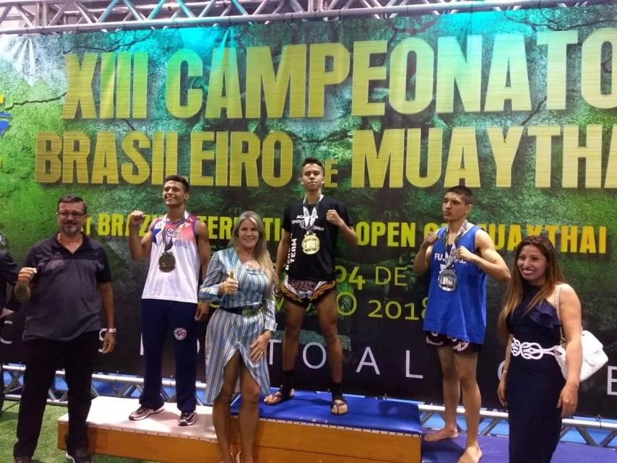 Tocantinense ganha medalha de ouro em Brasileiro de Muay Thai