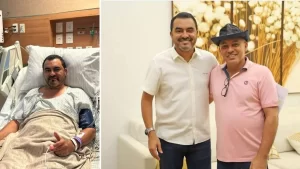 Governador do Tocantins e irmão, Marilon Barbosa passam pelo mesmo procedimento para desobstruir artéria do coração