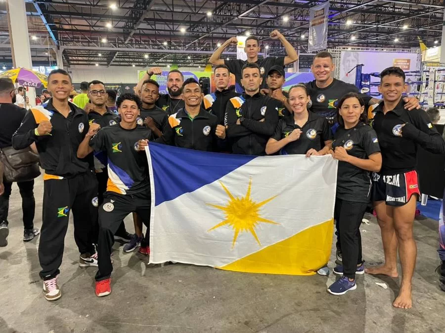 Tocantinenses lutadores de muay thai conquistam oito medalhas no maior evento poliesportivo da América do Sul
