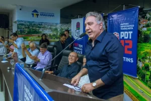 "PDT é um dos partidos que mais vai crescer no Tocantins" afirma Laurez Moreira, presidente da sigla no estado