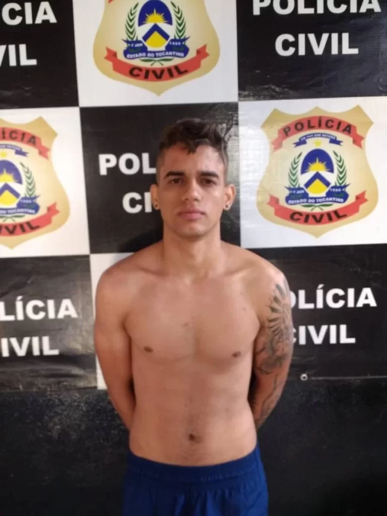 PolÃÂ­cia Civil prende suspeito de cometer assalto ÃÂ  mÃÂ£o armada em AraguaÃÂ­na