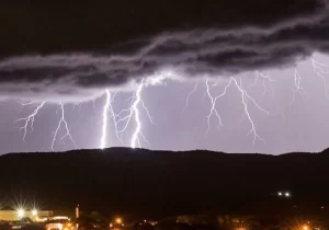 Mais de 1,3 milhão de descargas atmosféricas foram registradas no Tocantins no primeiro trimestre de 2024