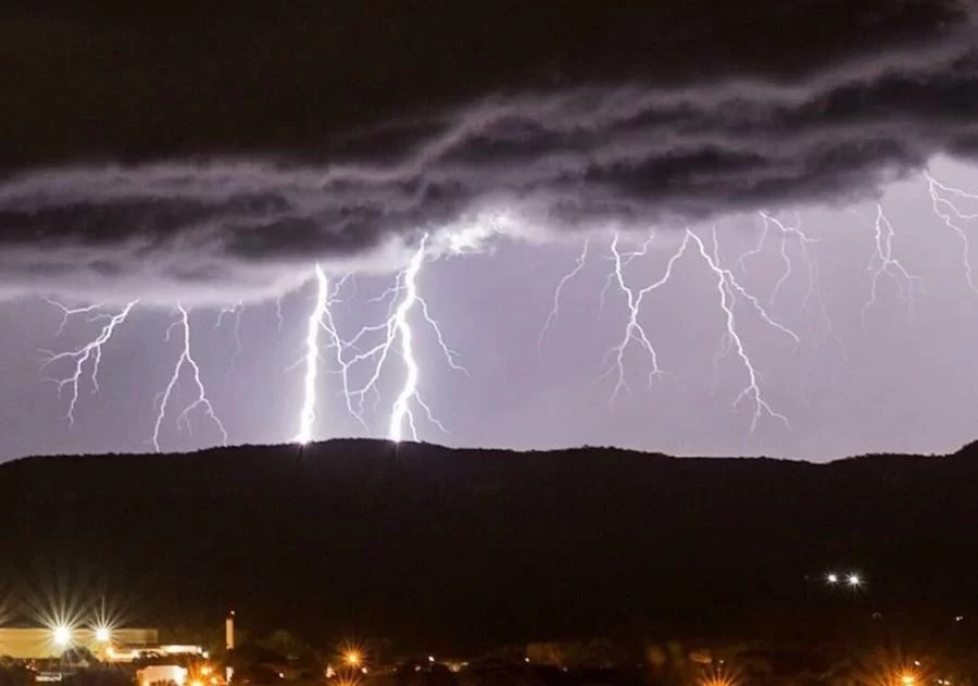Mais de 1,3 milhão de descargas atmosféricas foram registradas no Tocantins no primeiro trimestre de 2024