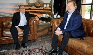 Governador Carlesse recebe prefeito Laurez e discute parcerias para Gurupi