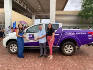 Porto Nacional recebe veículo que irá auxiliar no desempenho e na efetivação de segurança e assistÃªncia Ã s mulheres