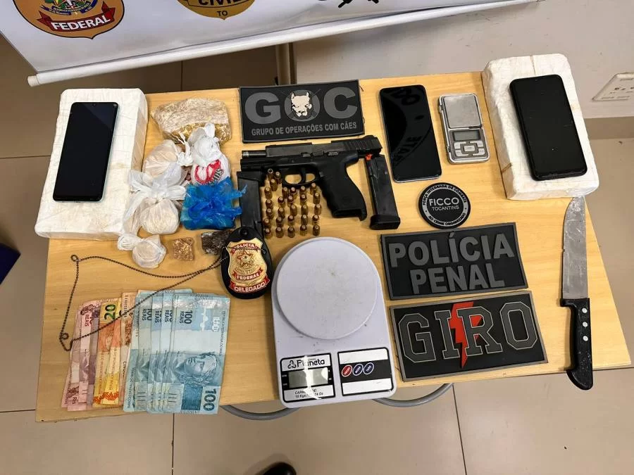 Casal é preso pela prática dos crimes de tráfico de drogas, associação para a tráfico e posse de arma