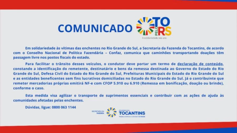 Sefaz-TO: alerta sobre emissão de documentos fiscais eletrônicos