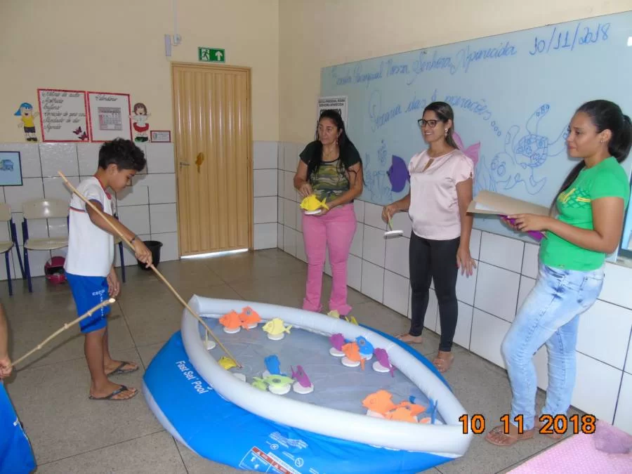 Estudantes de Colinas aprendem matemÃÂ¡tica se divertindo