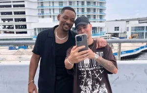 "Coringa" brasileiro é convidado para assistir gravações de novo filme de Will Smith