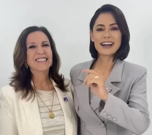 Michelle Bolsonaro grava vídeo convidando povo tocantinense para evento do PL Mulher em Palmas