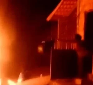 Discussão de casal por conta de ciúmes acaba em incÃªndio de grandes proporções, em São Miguel do Tocantins