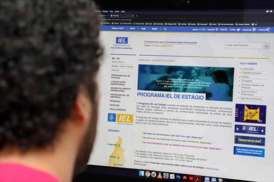 IEL divulga vagas de estágio remunerado em diversas cidades do Tocantins