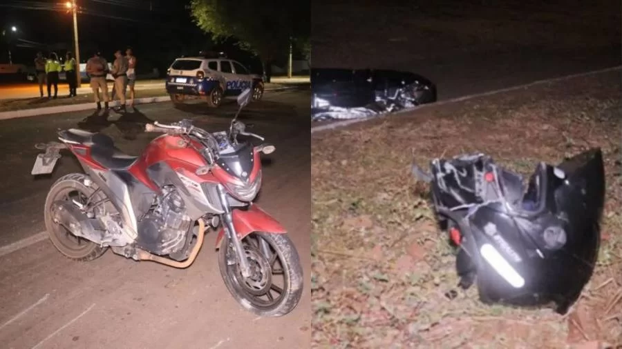 Motociclista sai para comprar cigarros com moto emprestada e morre após colidir em cheio com poste de energia elétrica
