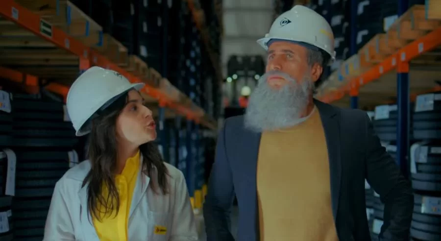 Eriberto Leão participa de campanha com a Dunlop Pneus