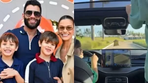Gusttavo Lima quebra o silÃªncio sobre vídeo polÃªmico de filho dirigindo