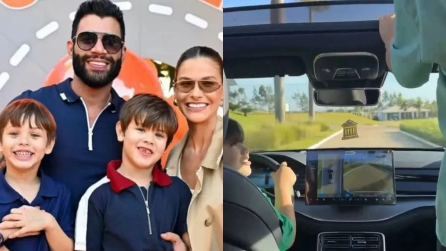 Gusttavo Lima quebra o silÃªncio sobre vídeo polÃªmico de filho dirigindo