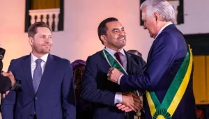 Wanderlei Barbosa é homenageado durante solenidade realizada em Goiás ao lado do governador Ronaldo Caiado