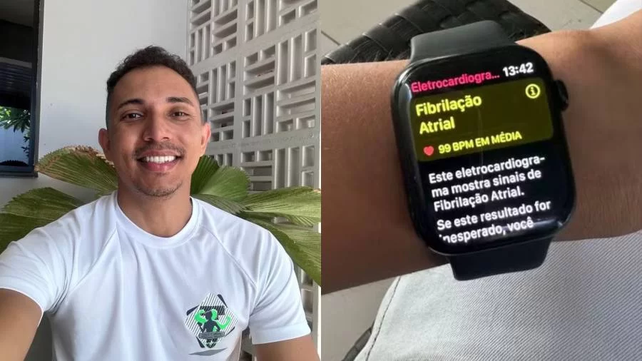 Personal trainer quase morre, mas é salvo por notificação de relógio inteligente