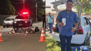 Motociclista de 27 anos morre em acidente de trÃ¢nsito com caminhão
