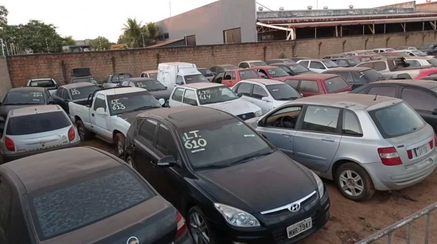 Leilão de veículos em Araguaína oferece lances a partir de R$ 10