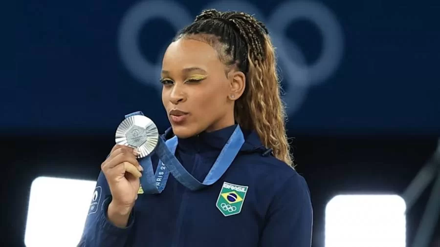 Rebeca Andrade acumula R$ 266 mil em prÃªmios nas Olimpíadas de Paris 2024