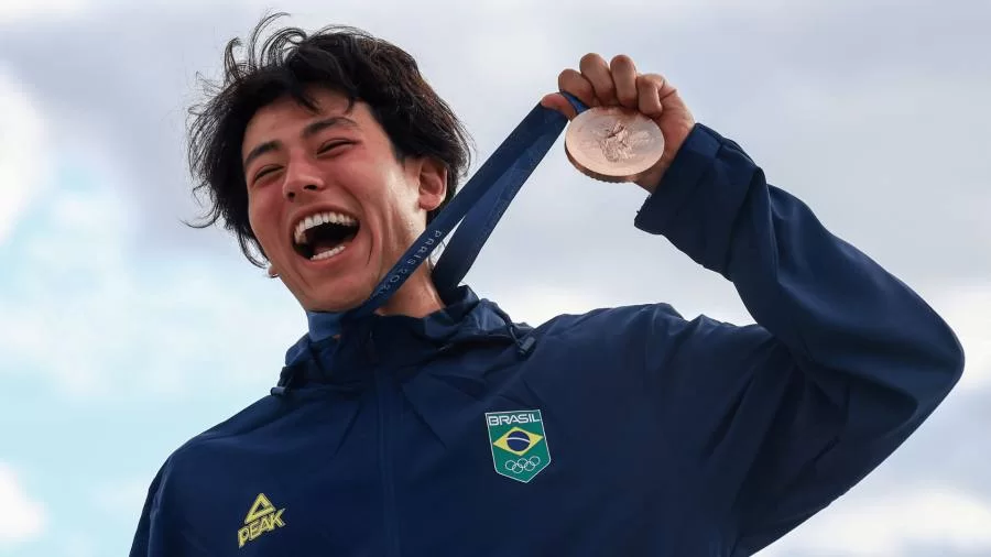 Brasil conquista bronze no skate park e avança em diversas modalidades nas Olimpíadas de Paris