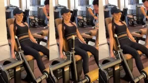 Maiara inicia novo treino para ganho de massa muscular